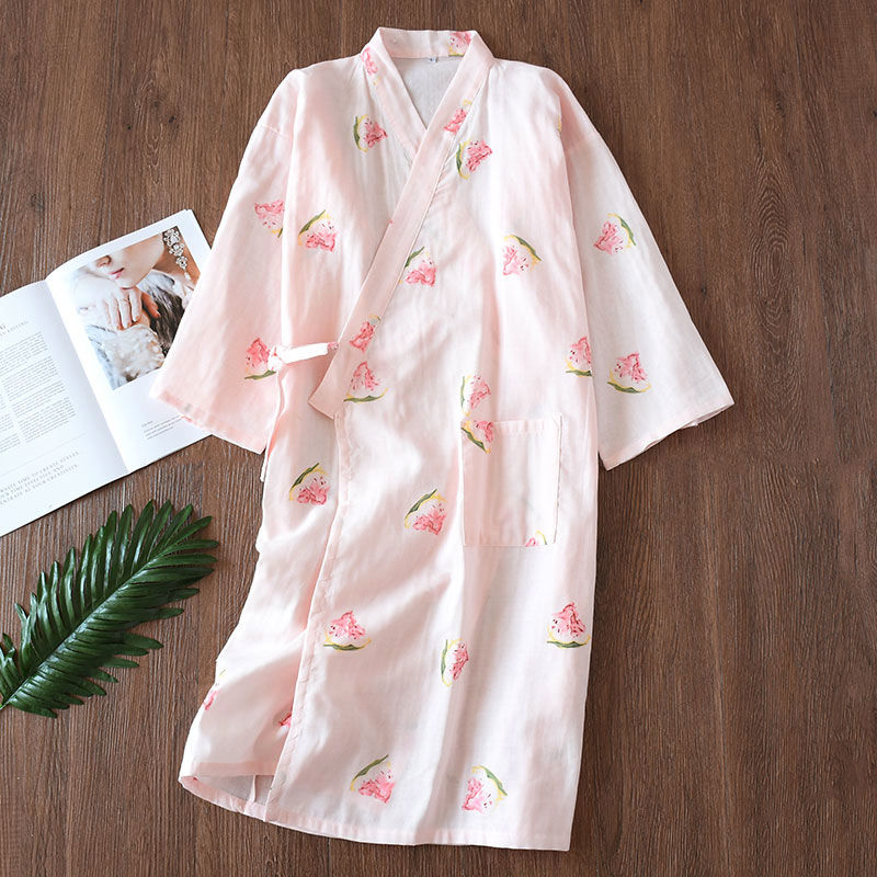 Japanese bathrobe nightdress