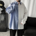 Japanese retro striped shirt