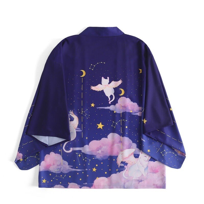 Japanese style summer kimono