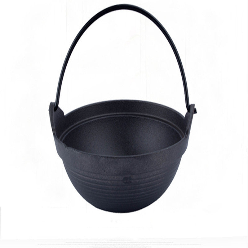 Thickened Japanese Style Small Hot Pot, Cast IronPot, Japanese Clay Pot