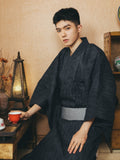 Mens Japanese-style Summer Yukata Japanese-style Loungewear