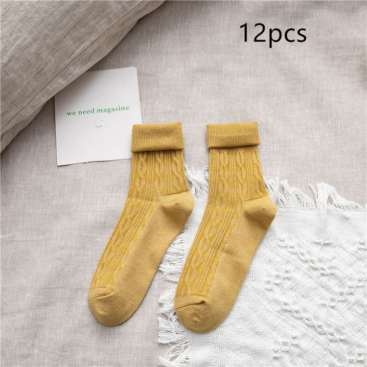 Japanese warm cotton socks