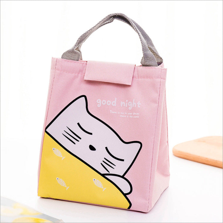 Children's Thermal Insulation Handbag Lunch Box Bag Lunch Box Bag Picnic Bag Ice Pack