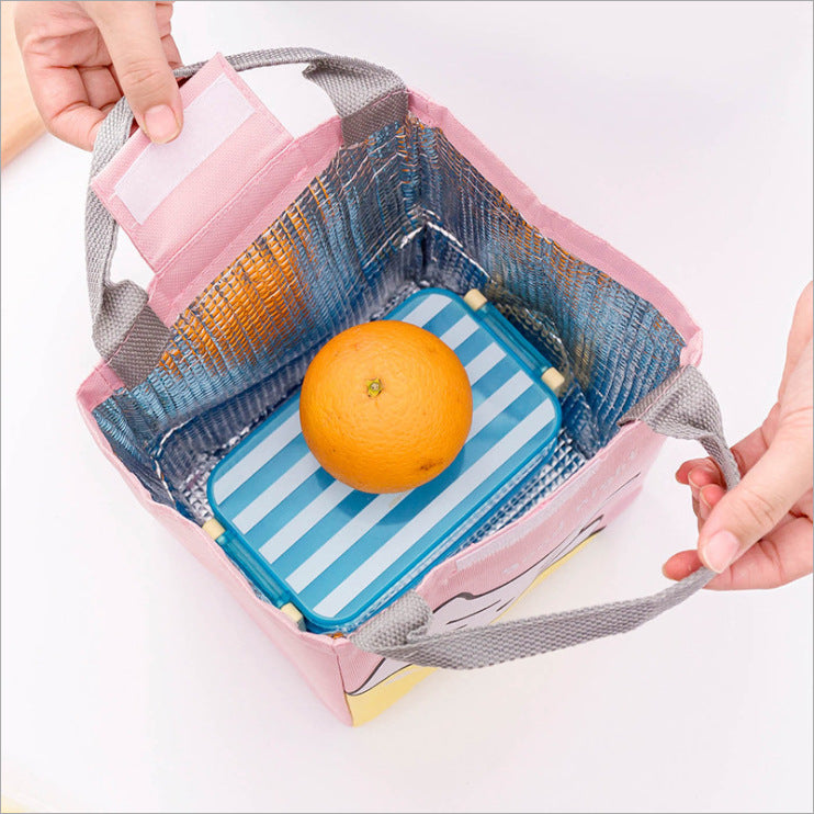 Children's Thermal Insulation Handbag Lunch Box Bag Lunch Box Bag Picnic Bag Ice Pack