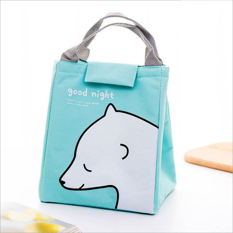 Children's Thermal Insulation Handbag Lunch Box Bag Lunch Box Bag Picnic Bag Ice Pack