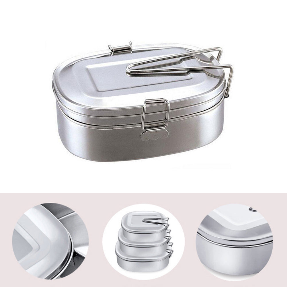 Stainless steel bento box