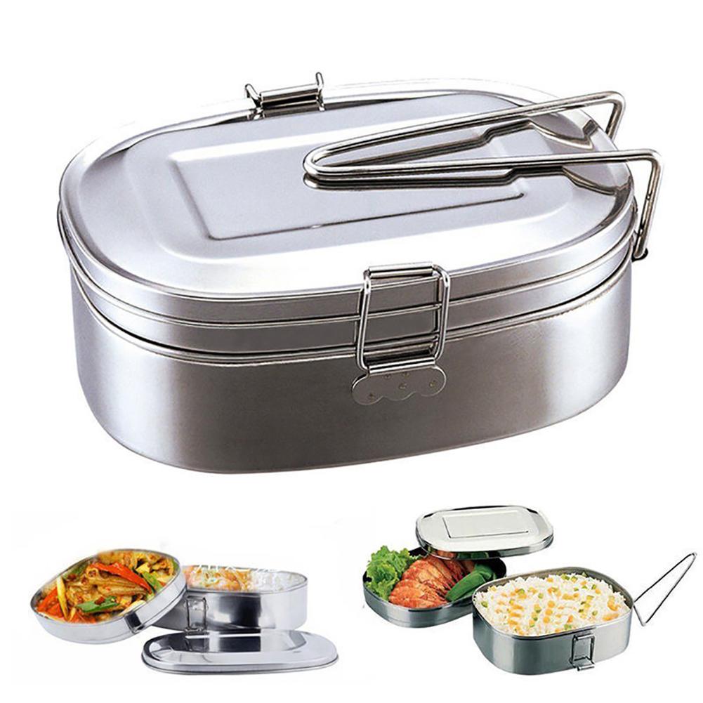 Stainless steel bento box