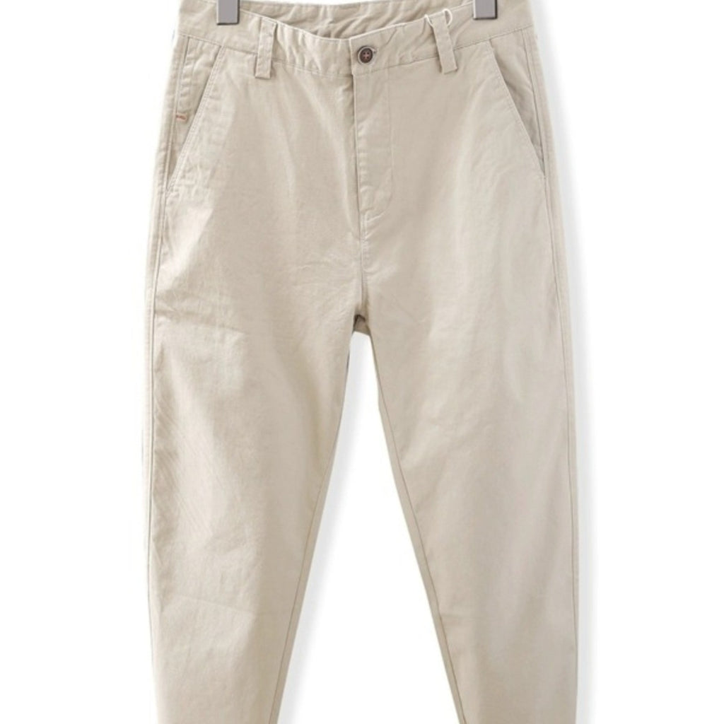 Mens Lightweight Durable Summer Casual Slimfit Pants
