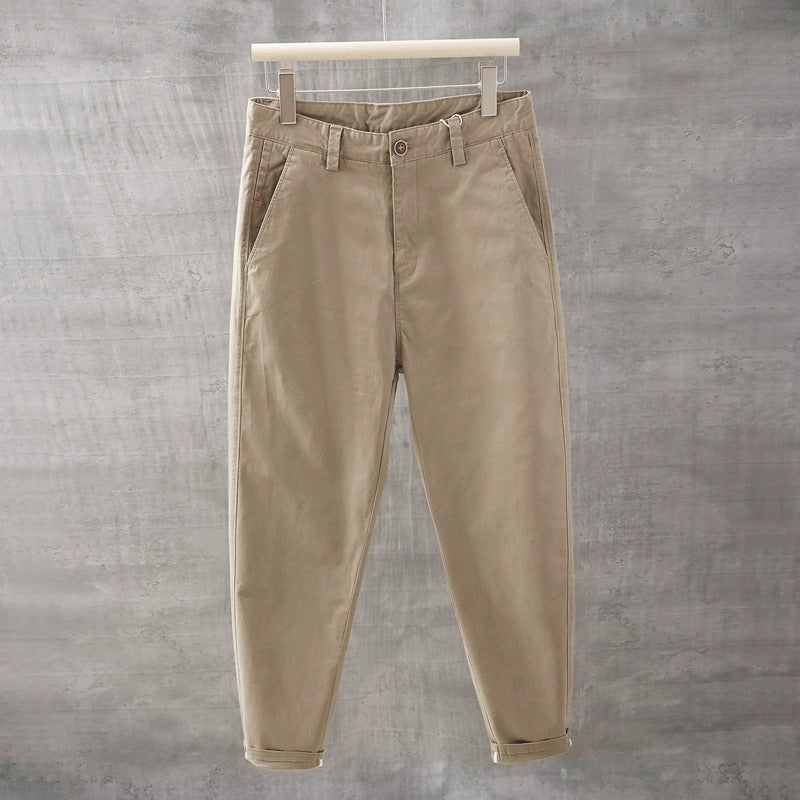 Mens Lightweight Durable Summer Casual Slimfit Pants