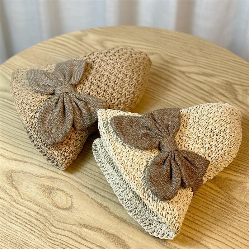 Summer Sun-proof Flower Lace Straw Hat For Children