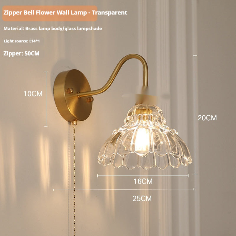 Japanese Artistic Flower Wall Lamp
