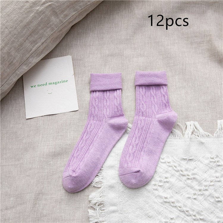 Japanese warm cotton socks
