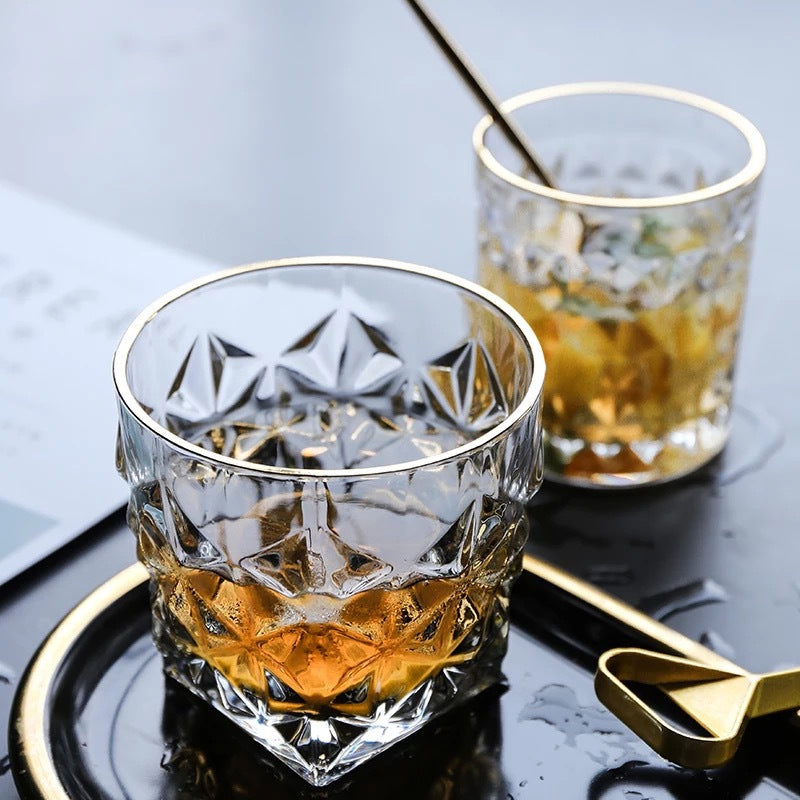 Japanese style crystal glass