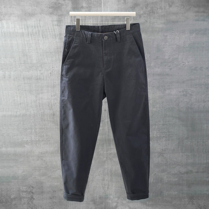 Mens Lightweight Durable Summer Casual Slimfit Pants