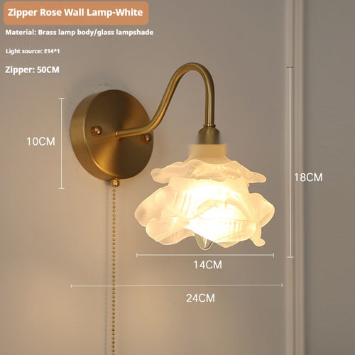 Japanese Artistic Flower Wall Lamp