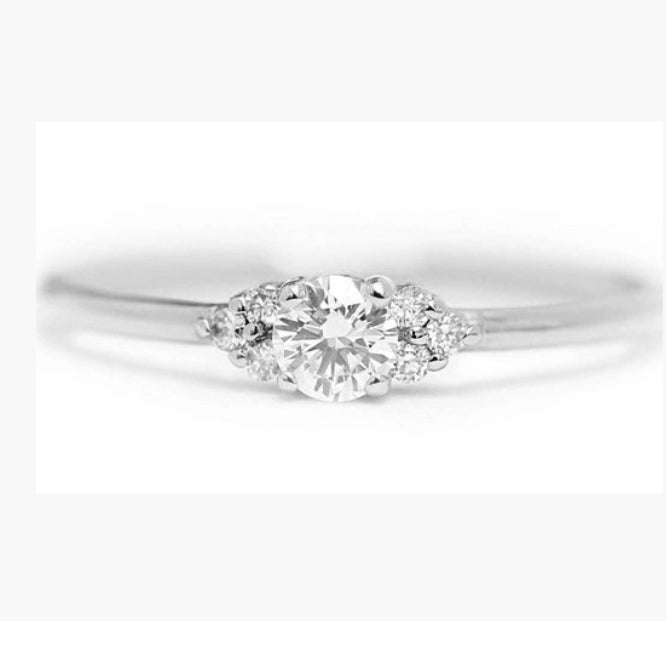 Women's Japanese Rhinestone Ring
