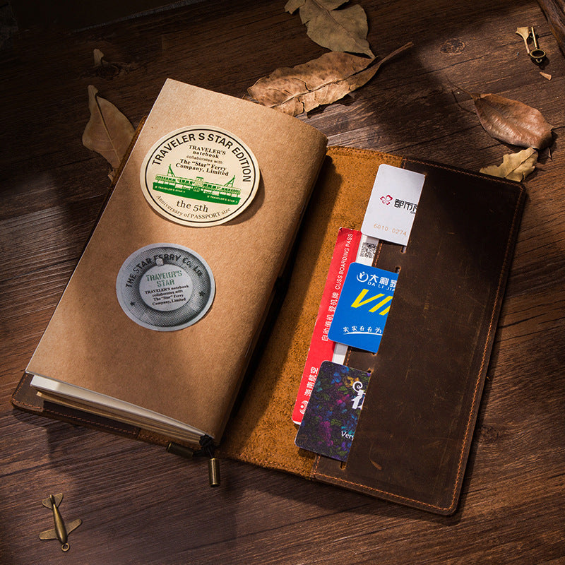 Creative Retro Cowhide Notebook Business