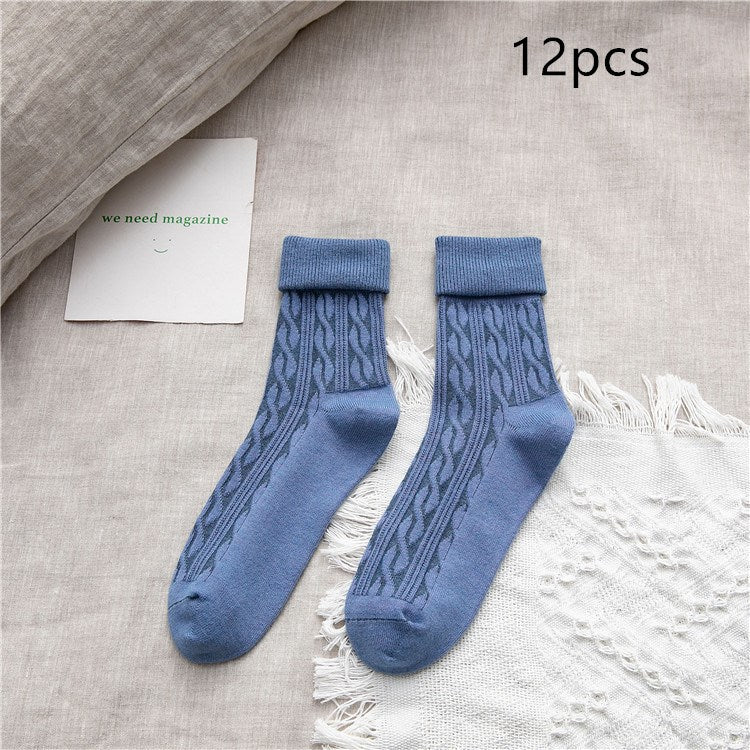 Japanese warm cotton socks