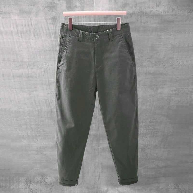 Mens Lightweight Durable Summer Casual Slimfit Pants