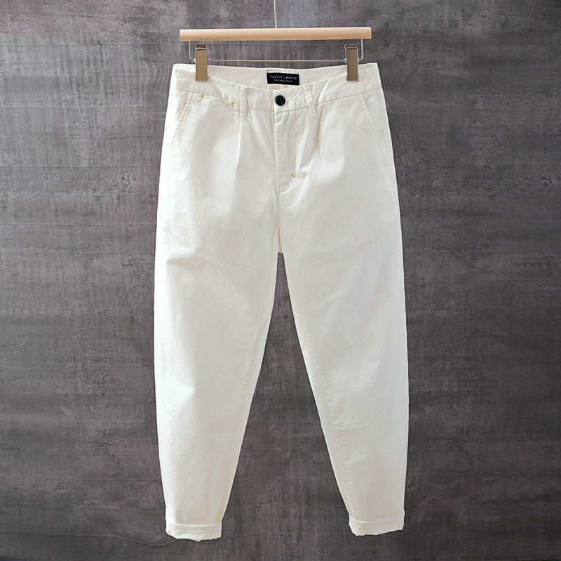 Mens Lightweight Durable Summer Casual Slimfit Pants