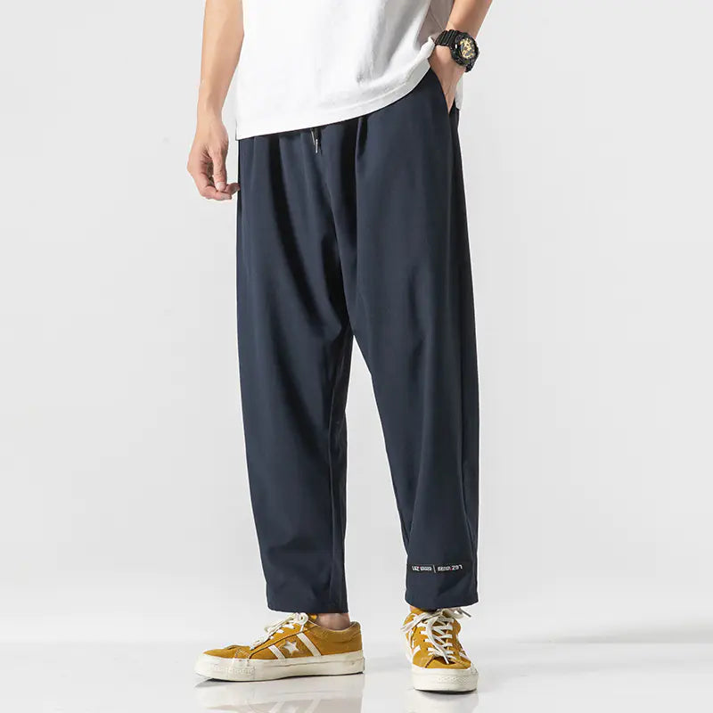 Japanese Large Size Thin Stretch Sports Capris