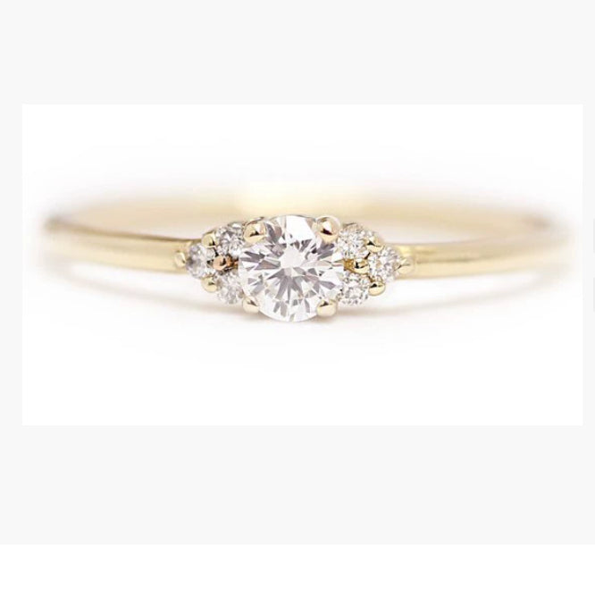 Women's Japanese Rhinestone Ring