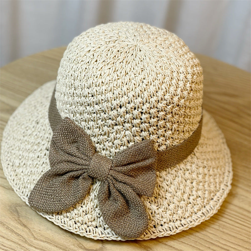 Summer Sun-proof Flower Lace Straw Hat For Children